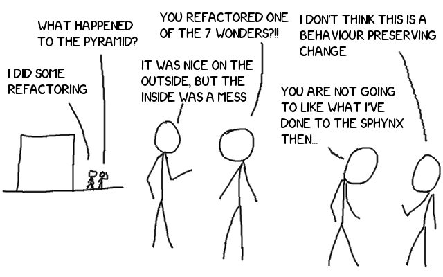 People are going to think I have something against Egyptian landmarks Cubes are not Pyramids